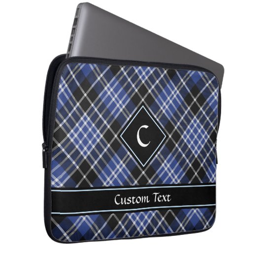 Clan Clark Tartan Laptop Sleeve (Voorkant Rechts)