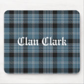 Clan Clark Tartan Muismat (Voorkant)