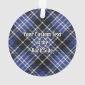 Clan Clark Tartan Ornament (achterkant)