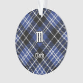 Clan Clark Tartan Ornament (voorkant)
