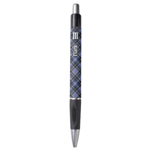 Clan Clark Tartan Pen (Voorkant Verticaal)