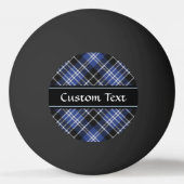 Clan Clark Tartan Pingpongbal (Achterkant)