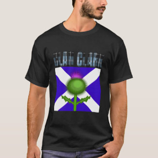 Clan Clark Tartan Schotse familienaam Scotland PR T-shirt