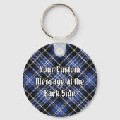 Clan Clark Tartan Sleutelhanger (Achterkant)
