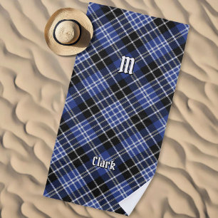 Clan Clark Tartan Strandlaken