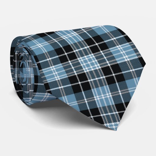 Clan Clark Tartan Stropdas (Opgerold)