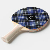 Clan Clark Tartan Tafeltennisbatje (Voorkant Gekanteld)