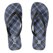 Clan Clark Tartan Teenslippers (Voetbed)