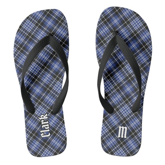 Clan Clark Tartan Teenslippers (Voetbed)