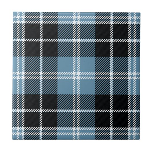 Clan Clark Tartan Tegeltje (Voorkant)