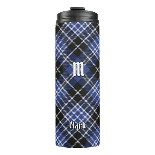 Clan Clark Tartan Thermosbeker (Voorkant)