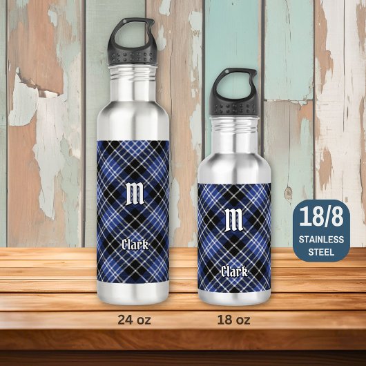 Clan Clark Tartan Waterfles