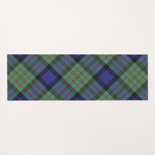 Clan Clark Tartan Yogamat (Achterkant (horizontaal))