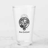 Clan Cochrane Crest Badge Glas (Voorkant)