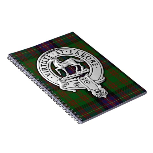Clan Cochrane Crest & Tartan Notitieboek (Rechterzijde)