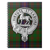 Clan Cochrane Crest & Tartan Notitieboek (Voorkant)
