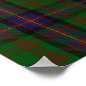 Clan Cochrane Crest & Tartan Poster (Hoek)