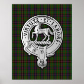 Clan Cochrane Crest & Tartan Poster (Voorkant)