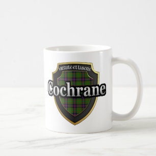 Clan Cochrane Schotse dynastie Tartan Mokken Cups