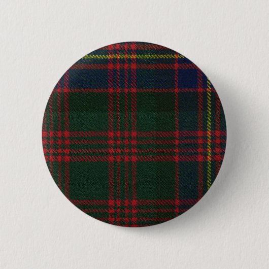 Clan Cochrane Tartan Button (Voorkant)