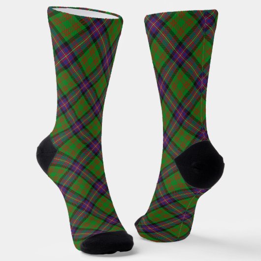Clan Cochrane Tartan Sokken (Gebogen)