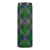 Clan Cockburn Crest over Tartan Thermosbeker (Achterkant)