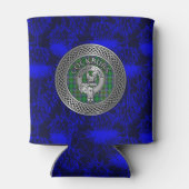 Clan Cockburn Crest & Tartan Knot Blikjeskoeler (Achterkant)