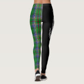 Clan Cockburn Crest & Tartan Leggings (Achterkant)