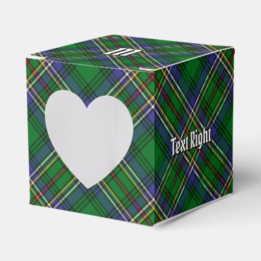 Clan Cockburn Tartan Bedankdoosjes (Voorkant Zijde)