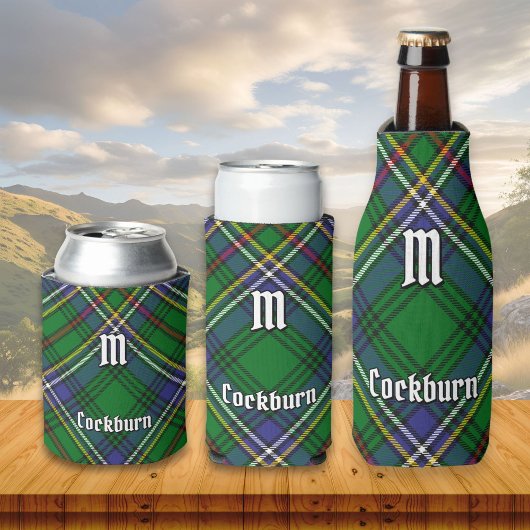 Clan Cockburn Tartan Blikjeskoeler