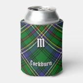 Clan Cockburn Tartan Blikjeskoeler (Blikje Voorkant)