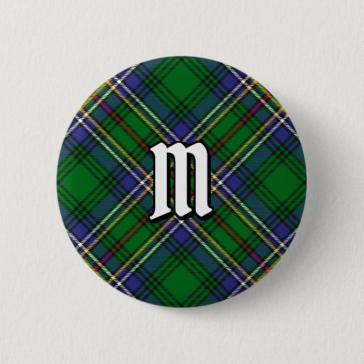 Clan Cockburn Tartan Button (Voorkant)