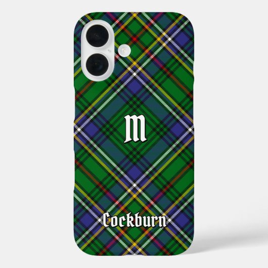 Clan Cockburn Tartan Case-Mate iPhone Case (Achterkant)