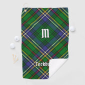 Clan Cockburn Tartan Golfhanddoek (Insitu)