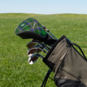 Clan Cockburn Tartan Golfheadcover (Insitu)