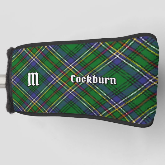 Clan Cockburn Tartan Golfheadcover (Voorkant)