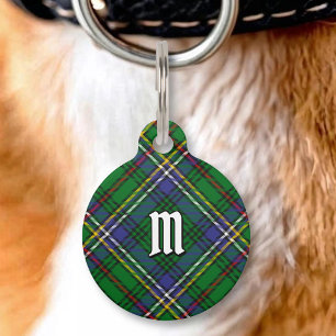 Clan Cockburn Tartan Huisdierpenning