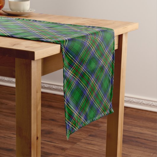 Clan Cockburn Tartan Lange Tafelloper (Voorbeeld)