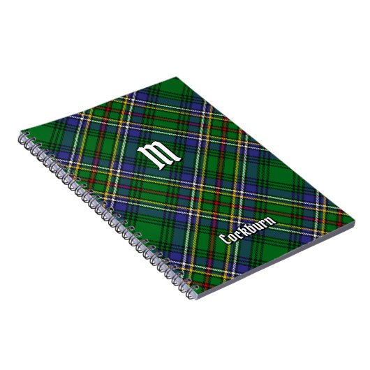 Clan Cockburn Tartan Notitieboek (Rechterzijde)