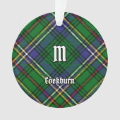 Clan Cockburn Tartan Ornament (voorkant)