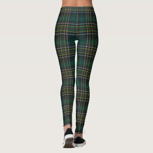 Clan Cockburn Tartan Pset Leggings (Achterkant)