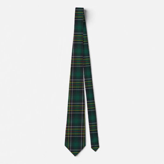 Clan Cockburn Tartan Pset Stropdas (Voorkant)