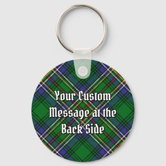 Clan Cockburn Tartan Sleutelhanger (Achterkant)