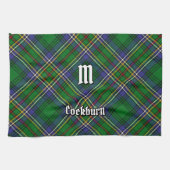 Clan Cockburn Tartan Theedoek (Horizontaal)