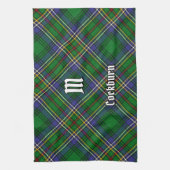 Clan Cockburn Tartan Theedoek (Verticaal)
