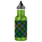Clan Cockburn Wapen over Tartan Waterfles (Rechts)