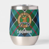 Clan Colquhoun Crest over Tartan (Voorkant)