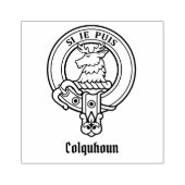 Clan Colquhoun Crest Rubber Stamp Rubberstempel (Afrduk)