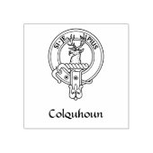 Clan Colquhoun Crest Rubberstempel (Afrduk)