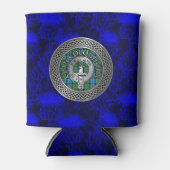 Clan Colquhoun Crest & Tartan Knot Blikjeskoeler (Voorkant)